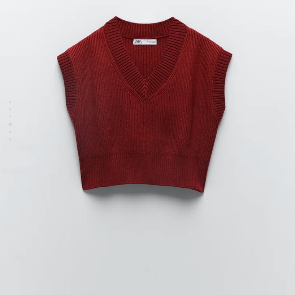 *NEVER WORN* Ribbed Knit Vest